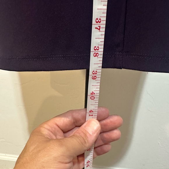 Ralph Lauren Deep Purple Long Sleeve Dress - Picture 6 of 7